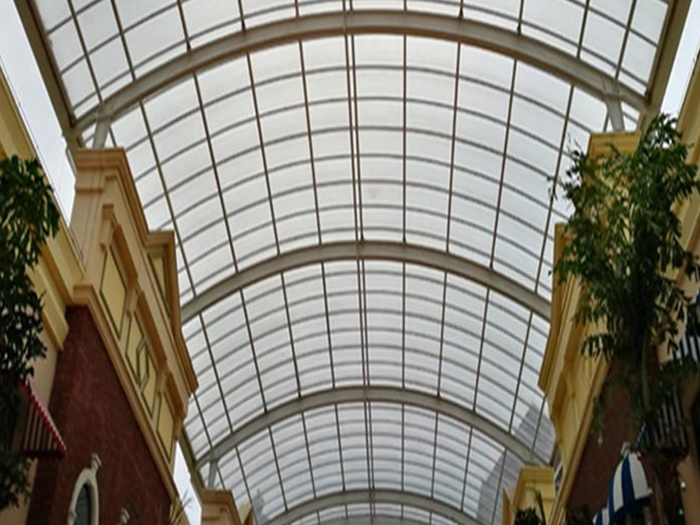 南京屋面网架顶棚吊装方案